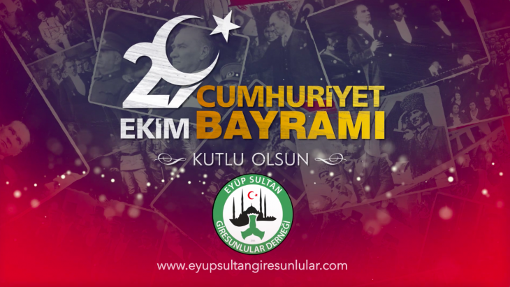 29 EKİM CUMHURİYET BAYRAMI KUTLU OLSUN